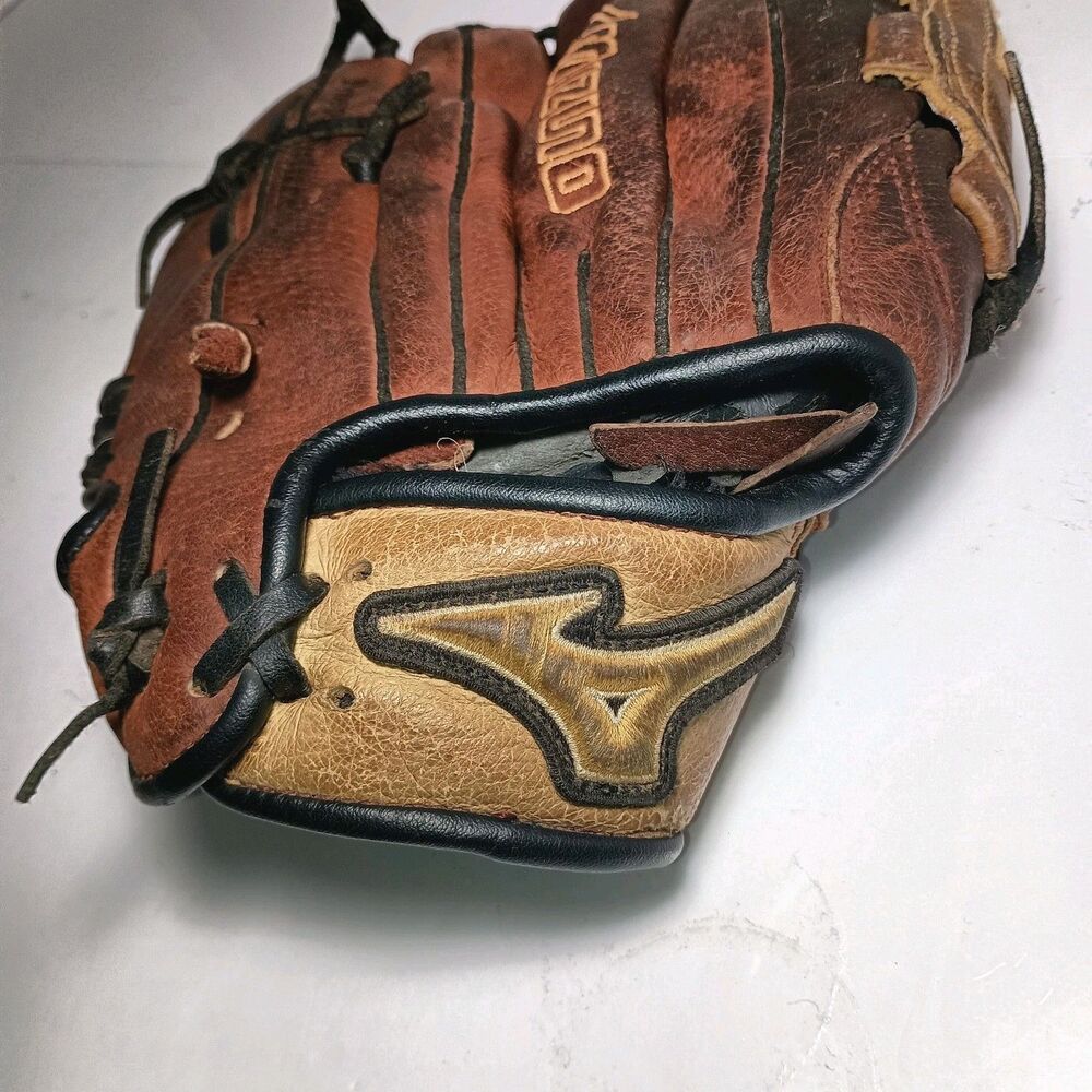 Mizuno Prospect GPF 1200Y1 Youth Baseball Leather Glove Brown/Tan 12" RHT - Picture 3 of 11